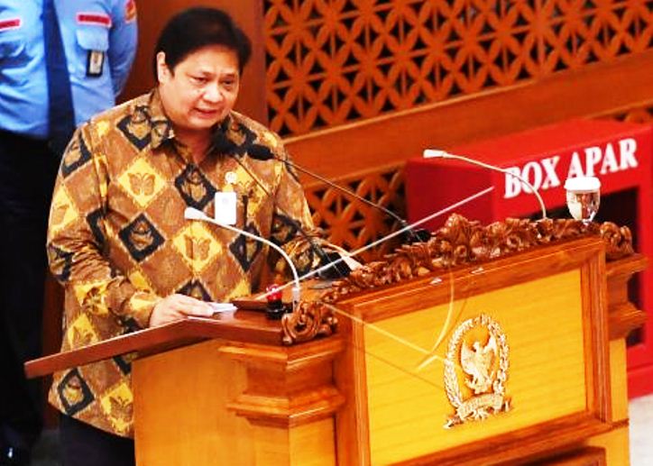 Menko Airlangga: UU Cipta Kerja untuk Antisipasi Krisis Ekonomi Global