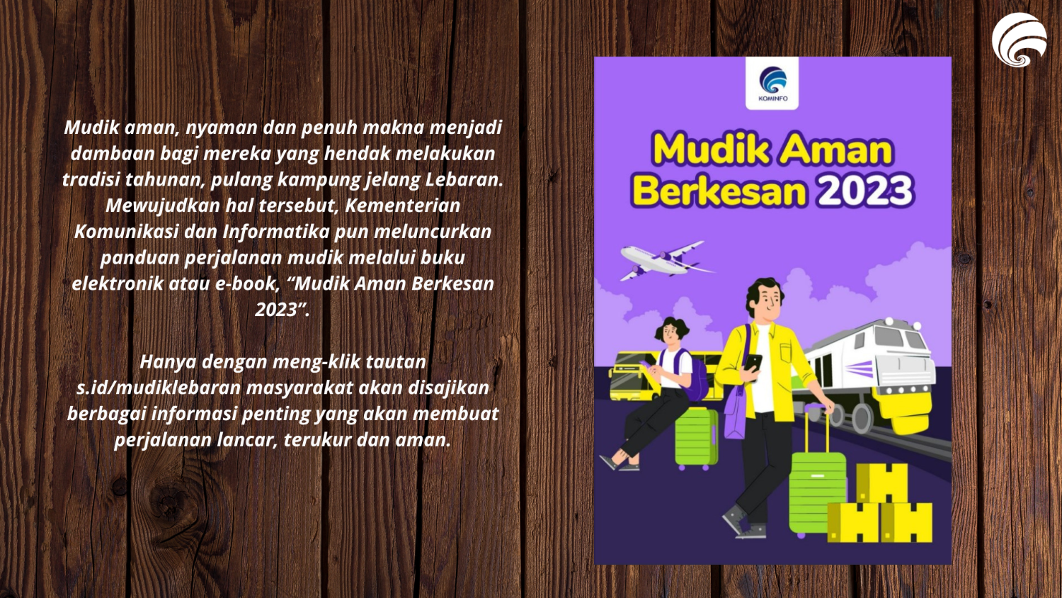 Kemenkominfo Luncurkan Panduan Mudik Lengkap dan Terbaru Sekali Klik