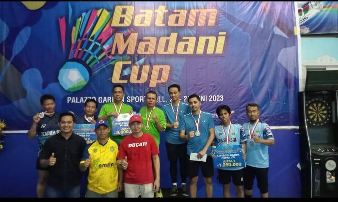 Turnamen Batam Madani Cup 2023 Meriah, Sekretariat DPRD Batam Juara Laga Final