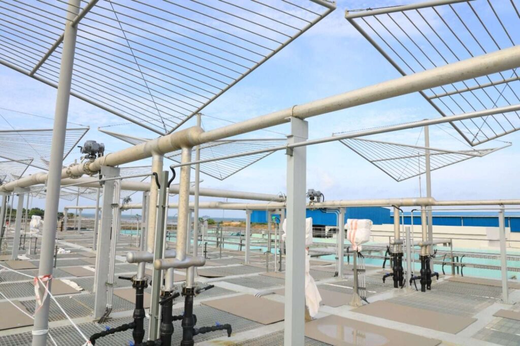 Proyek IPAL yang dibangun BP Batam untuk solusi air bersih. (ft humasbpbatam)