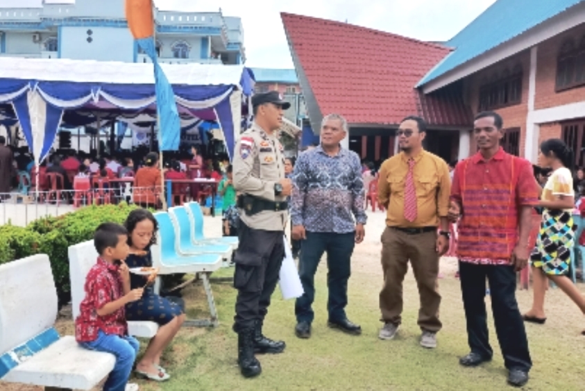 Minggu Kasih, Polsek Bengkong Gelar Dialog di Gereja Protestan  