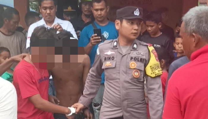 Warga Pergoki Dua Pencuri Pisang di Payamanggis, Ditangkap saat Terjun ke Danau RSUD M Sani