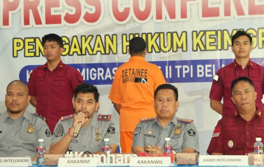 Diduga Langgar UU Keimigrasian, WNA Bangladesh Ditahan di Belakangpadang  Batam