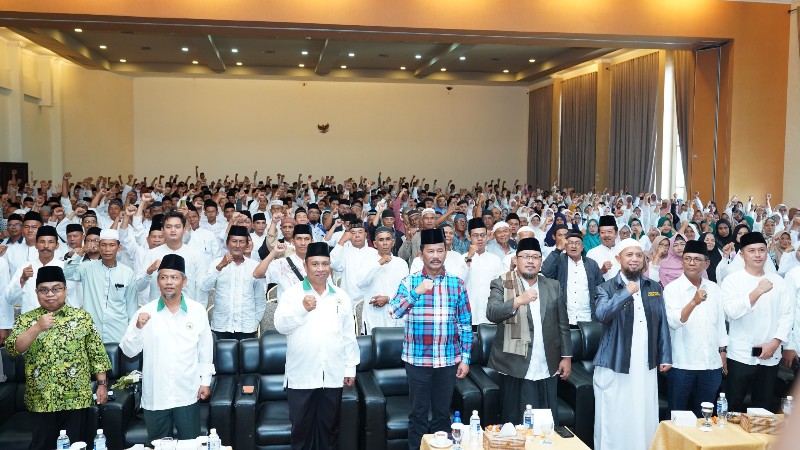 Muhammad Rudi saat menghadiri acara DMI Kepri dalam Tarhib Ramadan di Bintan, kemarin. (ft humasbpbatam)