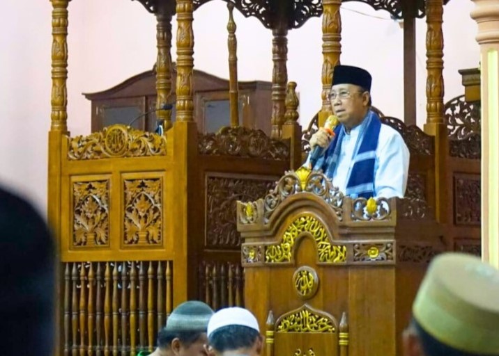 Wabup Anwar Hasyim Ajak Jemaah Makmurkan Masjid saat Safari Ramadhan di Kundur