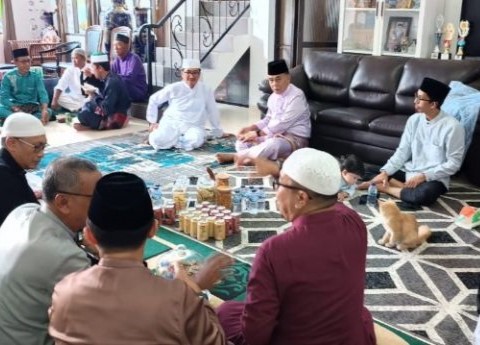 Open House Idul Fitri di Kediaman Bupati dan Wakil Bupati Natuna Meriah