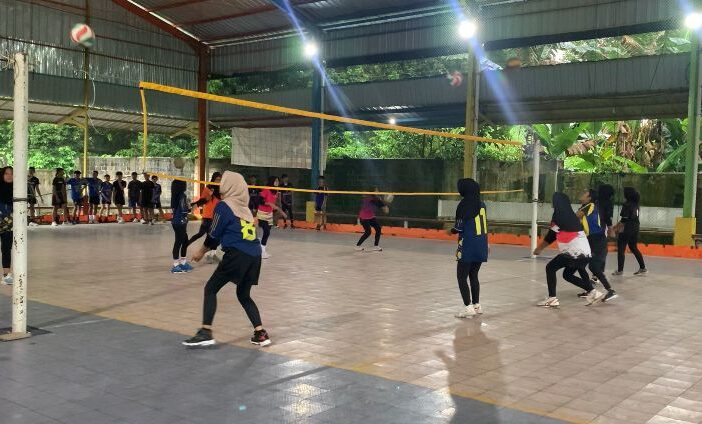 Atlet Voli di Dua Pulau di Kabupaten Lingga Ikuti Seleksi untuk Popda di Batam