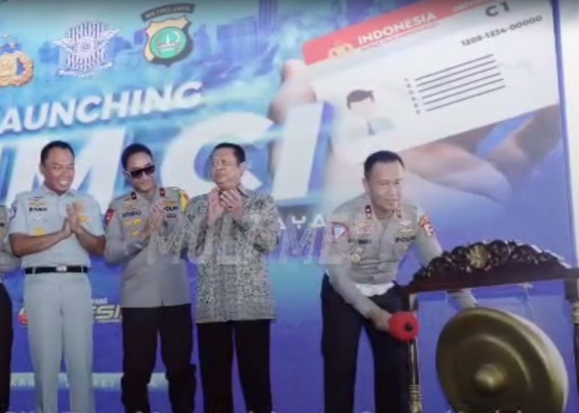 Lauching SIM C1 di Satpas SIM Daan Mogot, Jakarta, kemarin. (ft korlantaspolri)