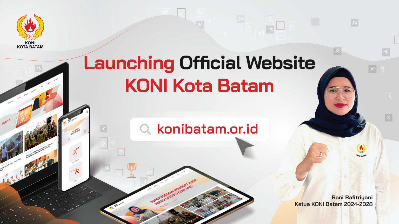 Website Resmi KONI Kota Batam untuk Pantau Perkembangan Pembinaan Atlet