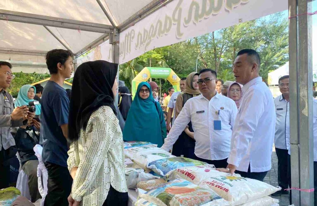 Pj Wako Tanjungpinang Andri Rizal saat meninjau GPM, pagi tadi. (ft kominfotjpinang)