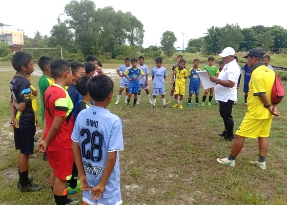 Proses seleksi Assmuda Karimun untuk mengikuti Kepri Championship 2024 di Kota Batam, kemarin. (ft msaimi)
