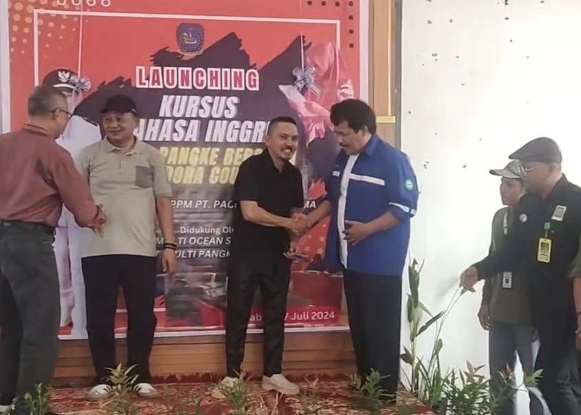 Dibantu Perusahaan, Kades Pangke Siapkan SDM Berdaya Saing lewat Kursus Bahasa Inggris Gratis