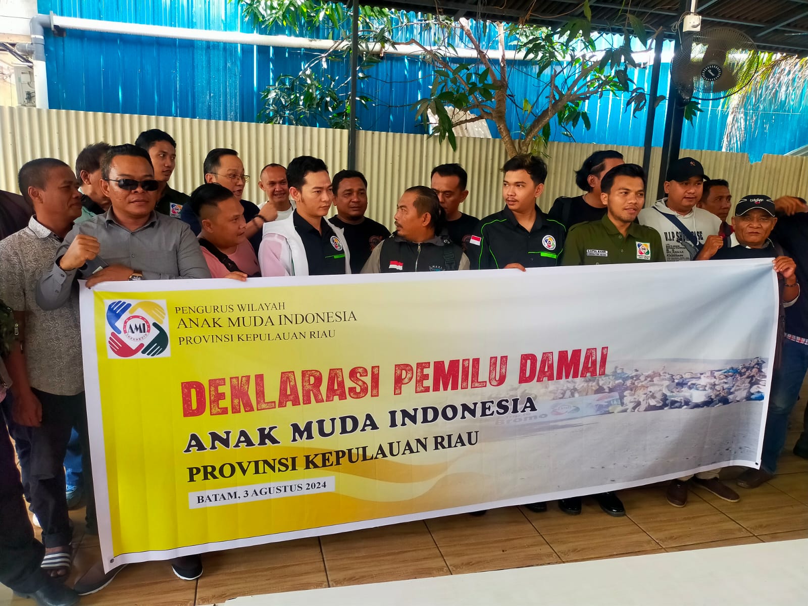 PW AMI Provinsi Kepri Deklarasi Pilkada 2024 Damai