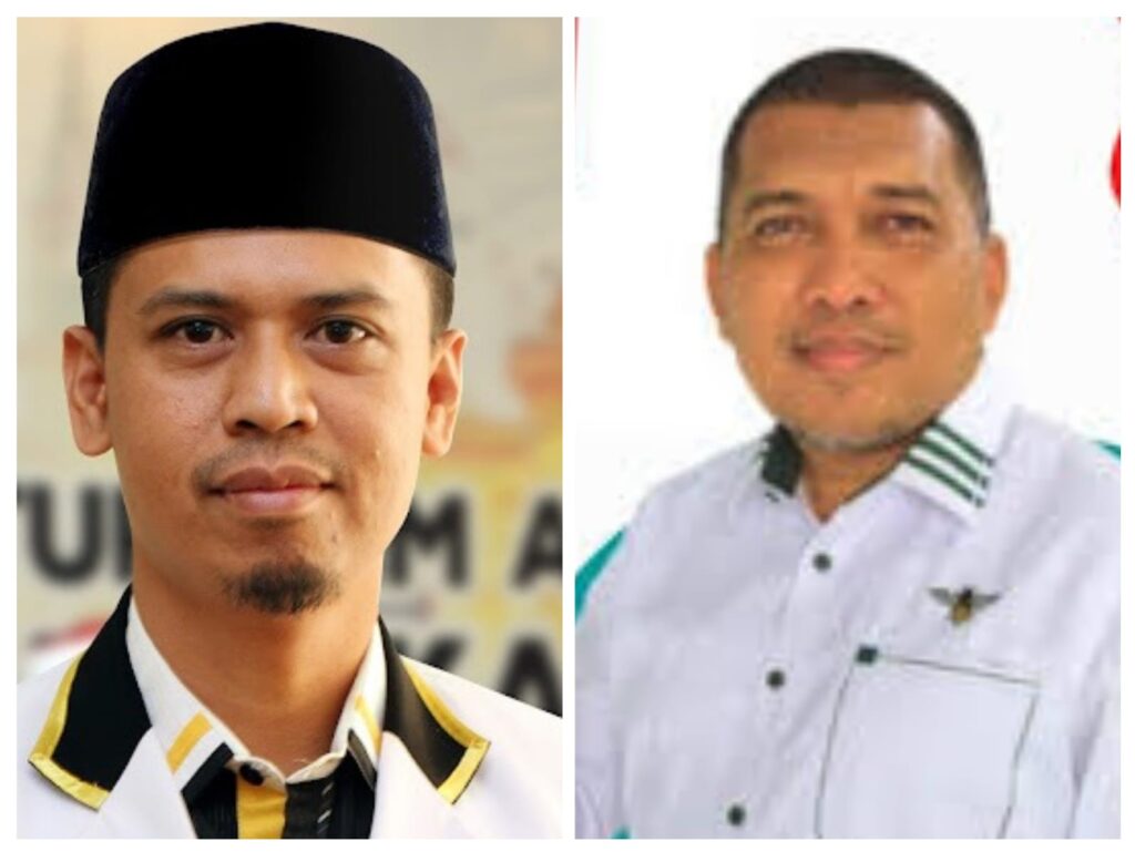 Bakal Calon Pilkada Karimun 2024, Iskandarsyah dan Rocky M Bawole. (ft timses)