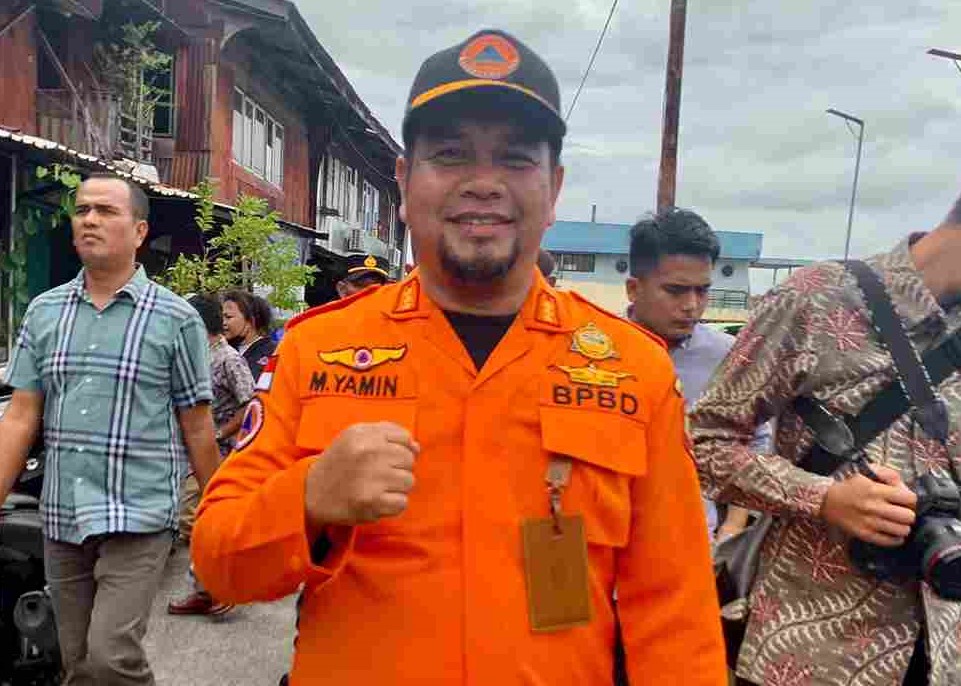 Kepala Pelaksana (Kalak) Badan Penanggulangan Bencana Daerah (BPBD) Kota Tanjungpinang, Muhammad Yamin. (ft bpbdtjpinang)