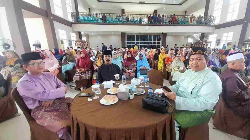 Suasana peringatan Maulid Nabi Muhammad di HKS, pagi tadi. (ft kominfotjpinang)
