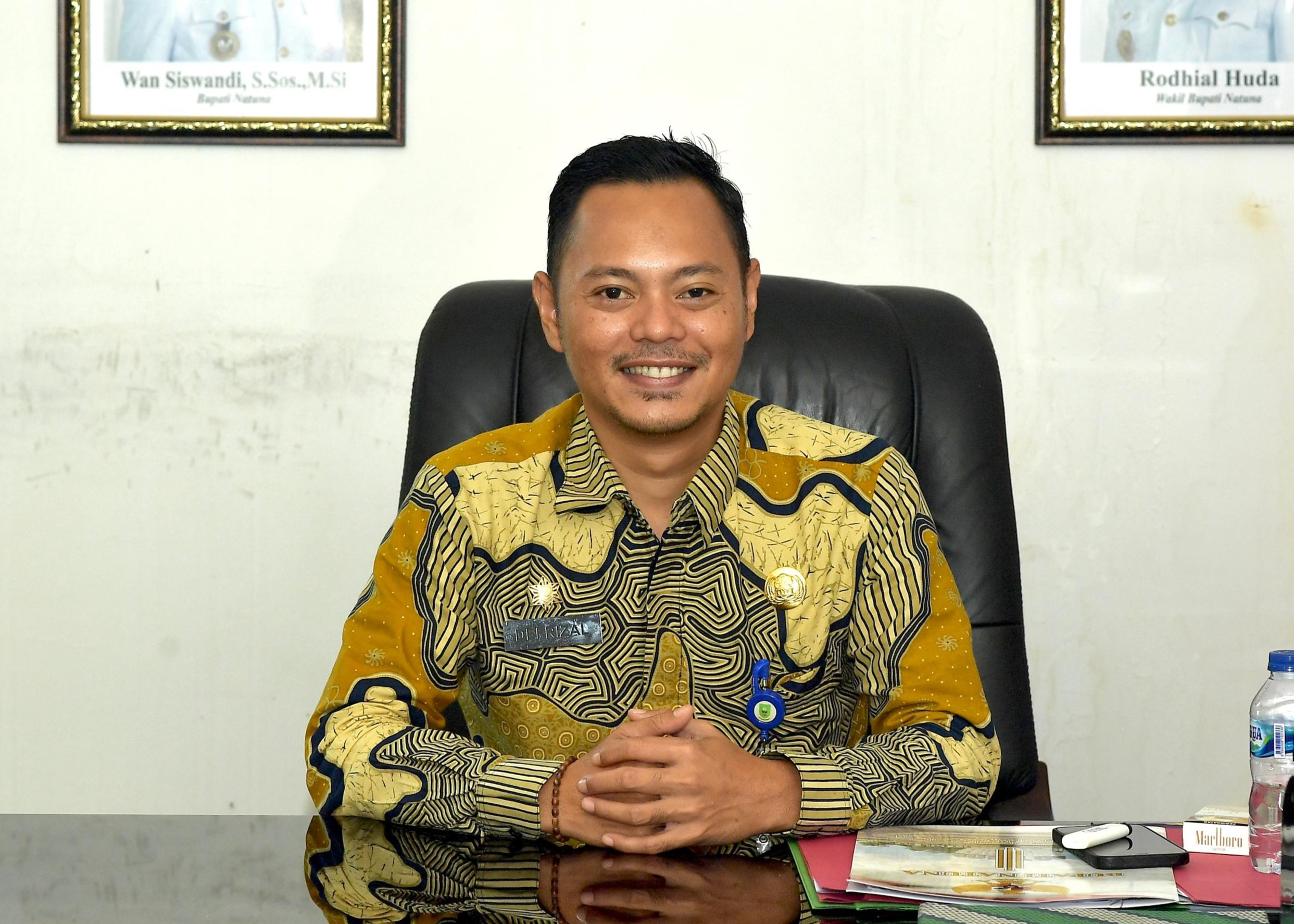 Defrizal, Kepala Bagian Prokopim Setdakab Natuna. (ft putra)