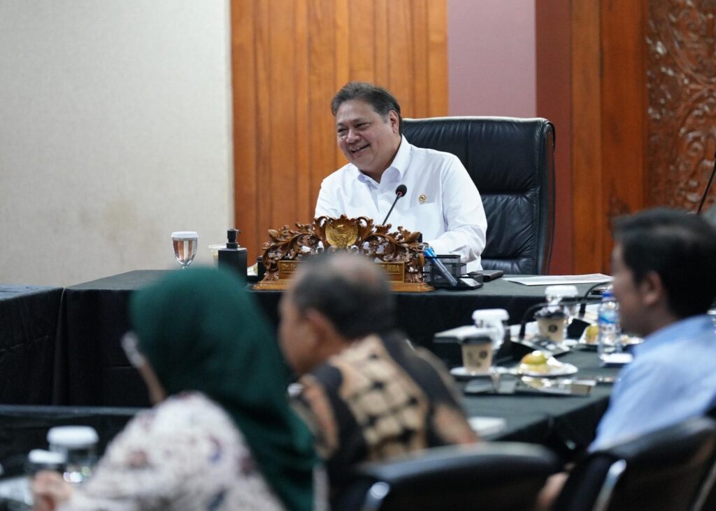 Menteri Airlangga Hartanto. (ft kemenekon)