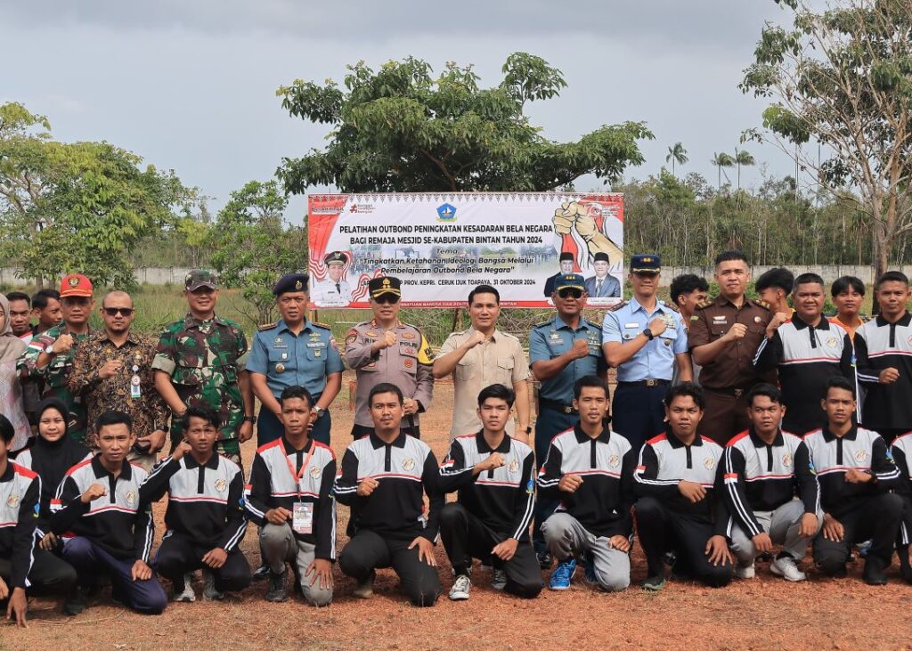 Generasi Milenial Aktif di Masjid se-Bintan Dapat Bekal Pelatihan Bela Negara
