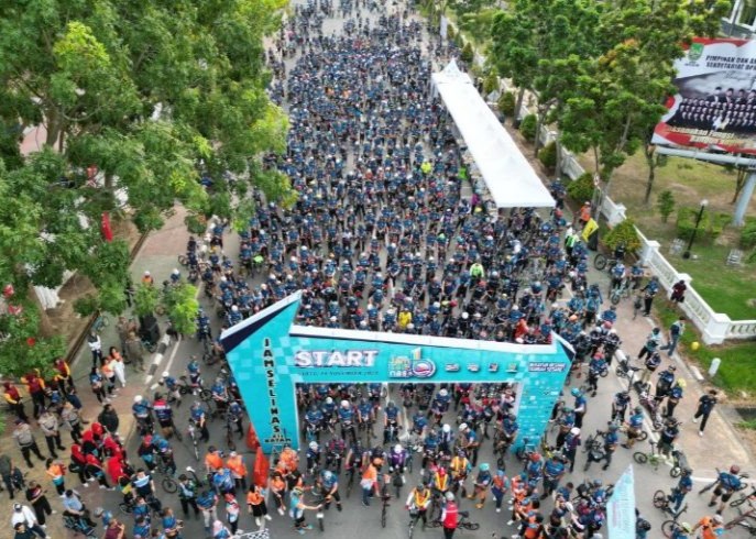 Suasana peserta Jamselinas 12 Batam yang pernah digelar di Batam, tahun lalu. (ft dok bfb)
