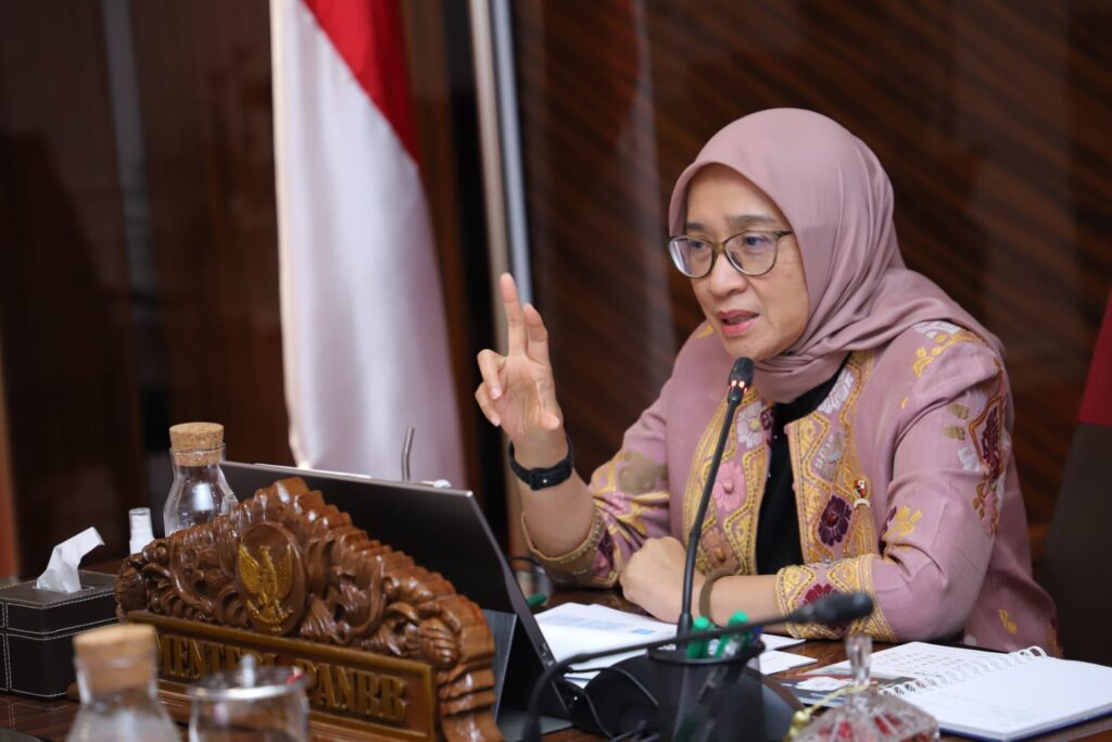 Menteri PANRB Rini WIdiyantini. (ft humaskemenpanrb)