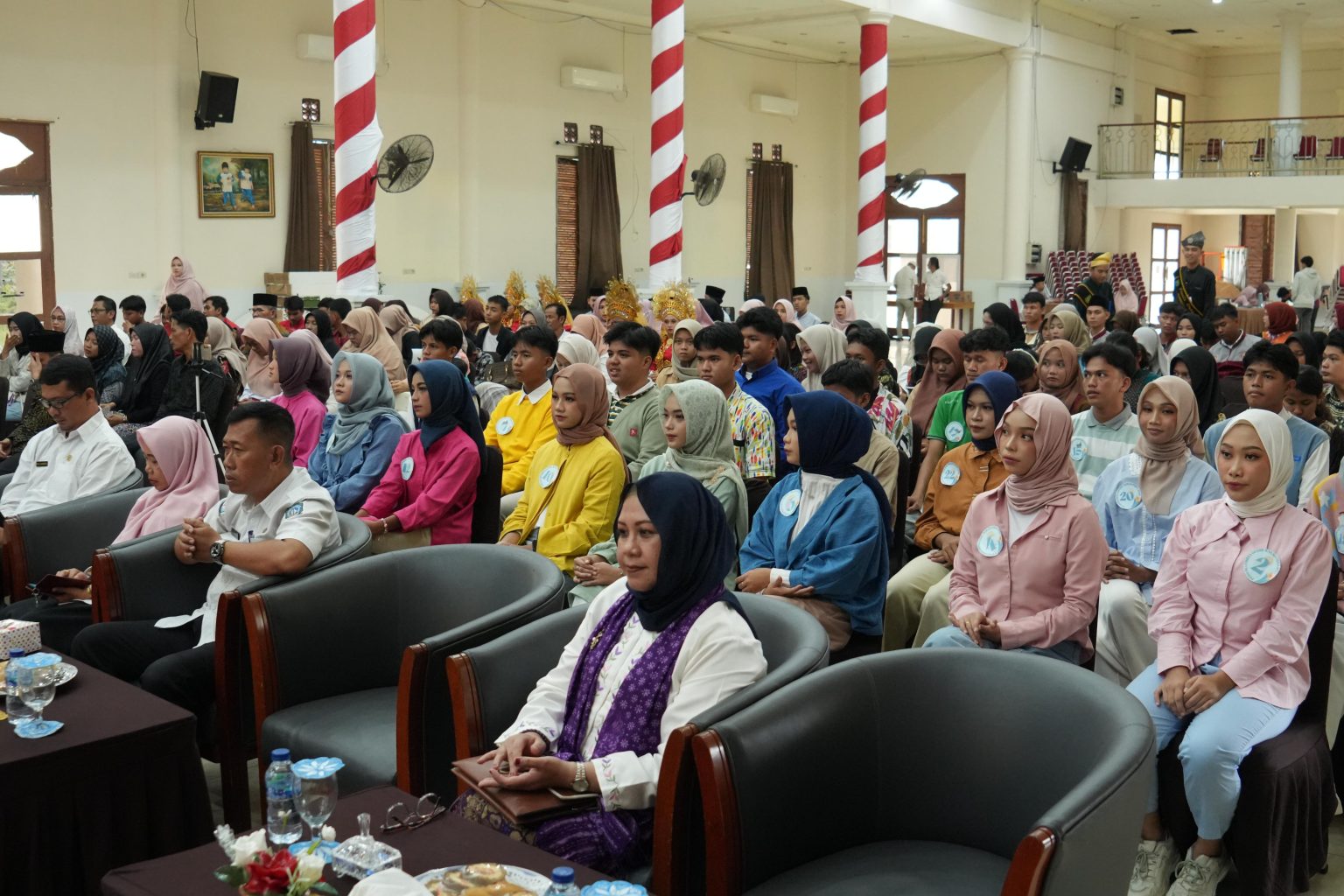 Suasana acara pmbukaan pemilihan Duta Genre 2025 di Natuna, pagi tadi. (ft kominfonatuna)