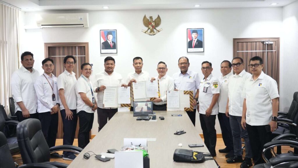 BP Batam usai penandatanganan Perjanjian Kerjasama Pengelolaan Aset TPS Punggur, kemarin, (ft humasbpbatam)