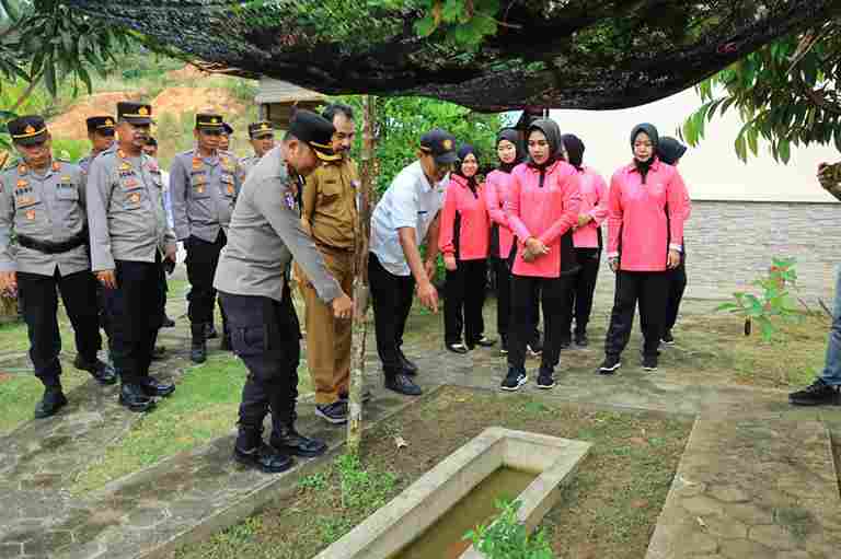 Polres Kepulauan Anambas Luncurkan Program P2L untuk Dukungan Ketahanan Pangan