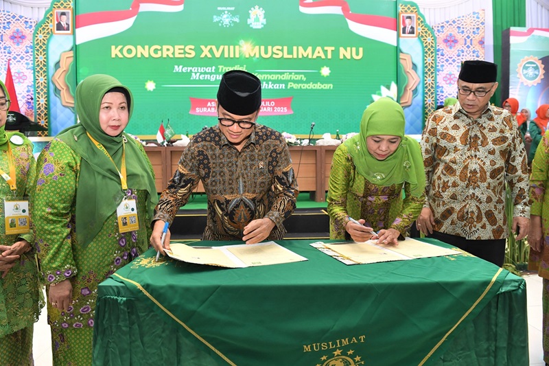 Kemendes PDT: Muslimat NU Miliki Peran Strategis Dukung Pembangunan Desa