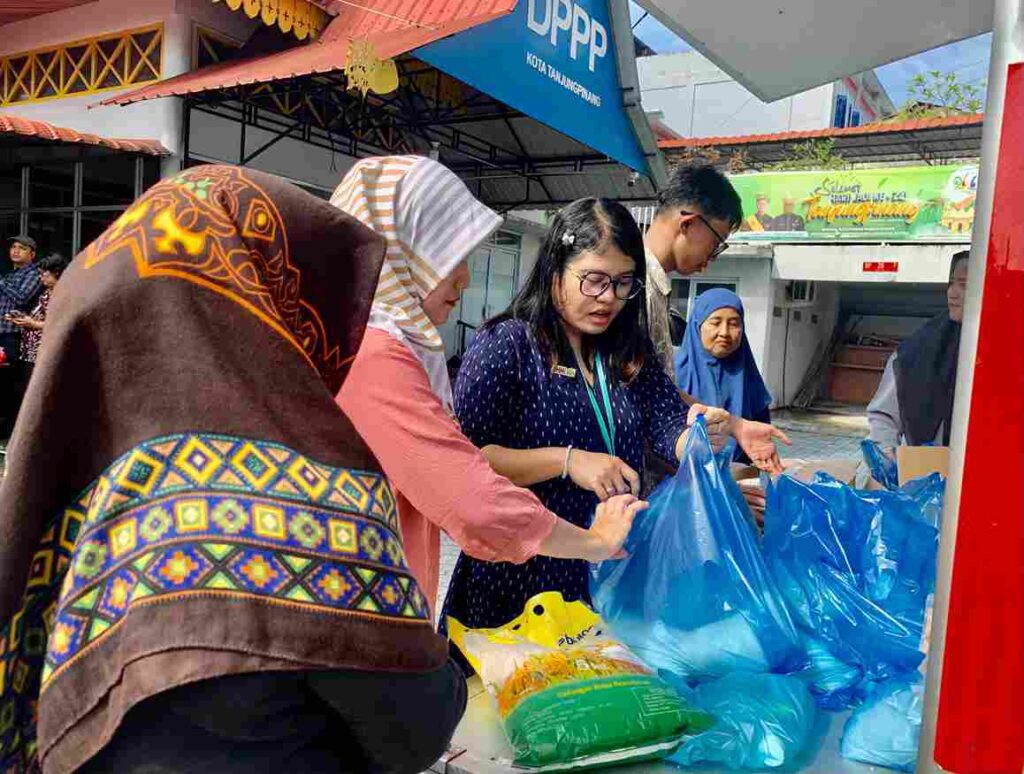 Suasana GPM on the Road di Tanjungpinang, pagi tadi. (ft kominfotjpinang)