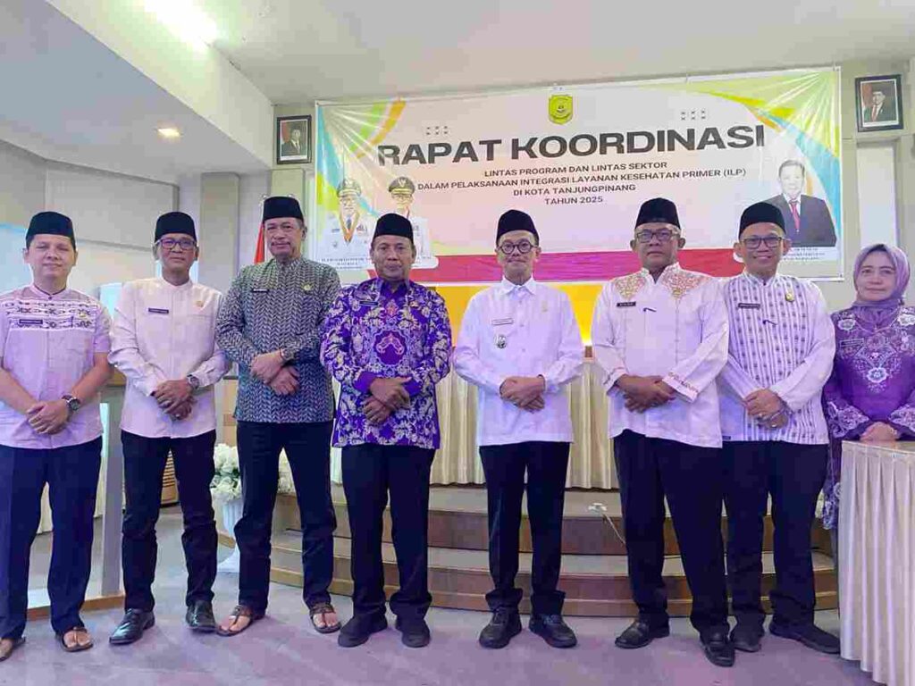 Pembukaan Rakor Lintas Program Dinkes di Tanjungpinang, siang tadi. (ft kominfotjpinang)