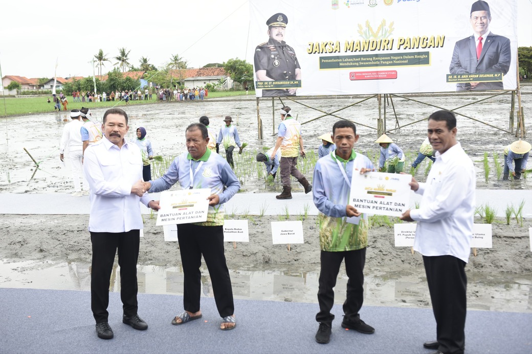 Kementan-Kejaksaan RI Manfaatkan Lahan Sitaan untuk Perkuat Ketahanan Pangan