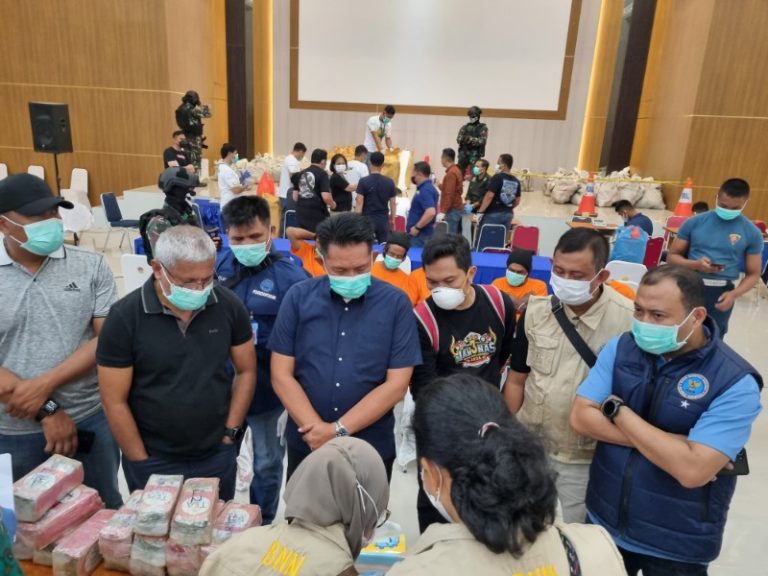 Ditimbang Ulang, Barang Bukti Narkoba Tangkapan AL Naik Jadi 2 Ton 61 Kg