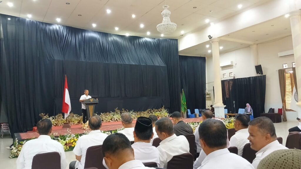 Penutupan Musrenbang tahun 2025 di Gedung Sri Serindit, Ranai, kemarin. (ft rap)