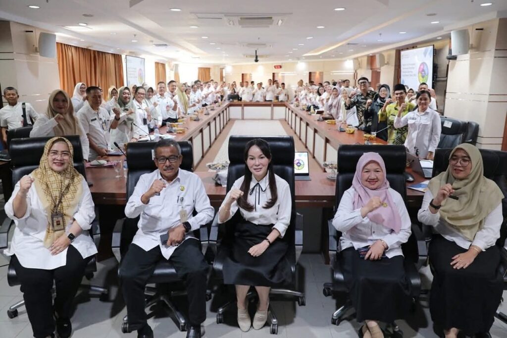 Pemko Batam mengikuti Penilaian Kinerja Delapan Aksi Konvergensi Penurunan Stunting Tahun 2024 yang diselenggarakan oleh Pemprov Kepri, Jumat kemarin. (ft mcbatam)