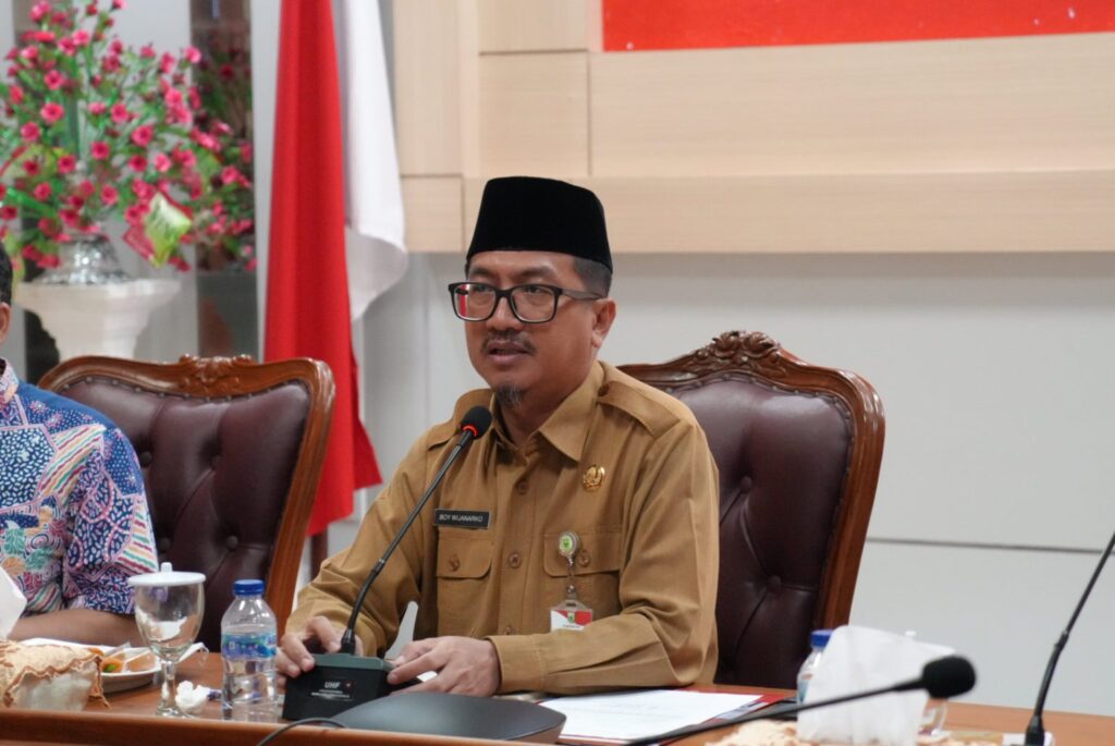 Sekretaris Daerah Kabar Natuna, Boy Widjanarko. (ft rusdiandika)