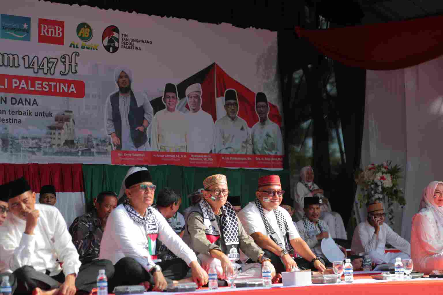 Suasana acara semarak Muharam di Tanjungpinang, malam ini. (ft kominfotpi)
