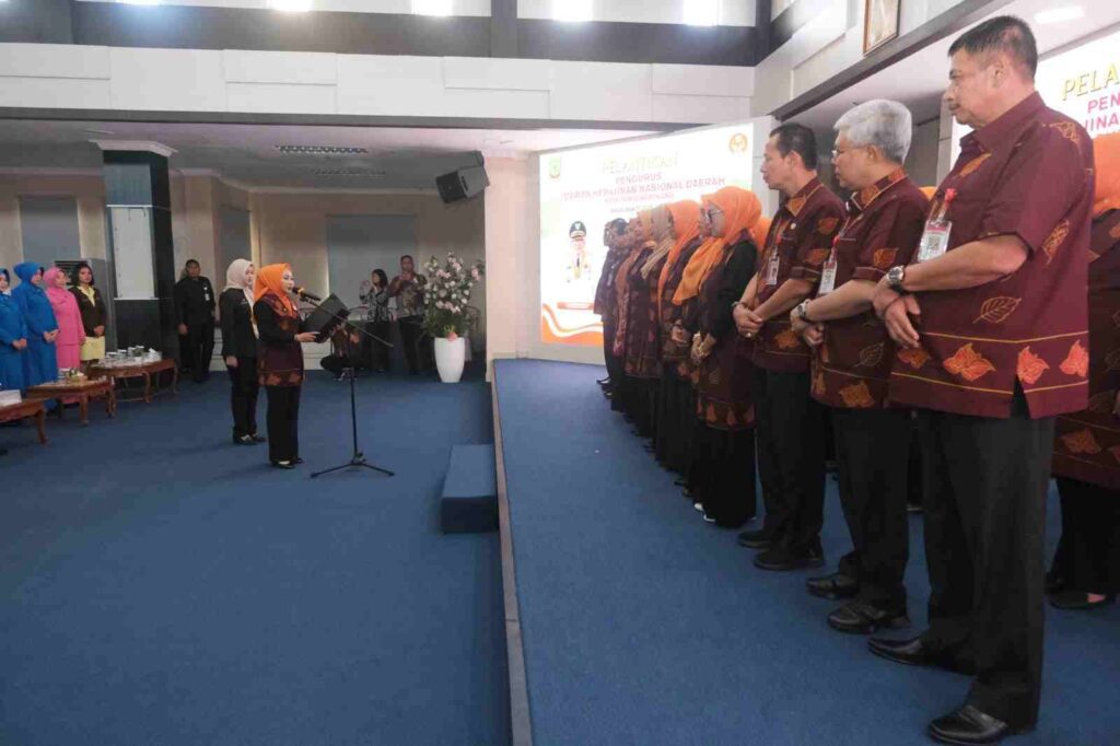 Suasana pelantikan pengurus Dekranasda Tanjungpinang, pagi tadi. (ft kominfotpi)