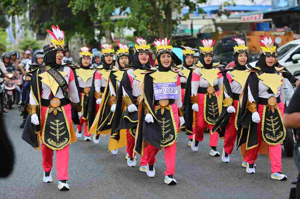 Ini Nama-nama Tim Juara Gerak Jalan Proklamasi 2025 di Tanjungpinang