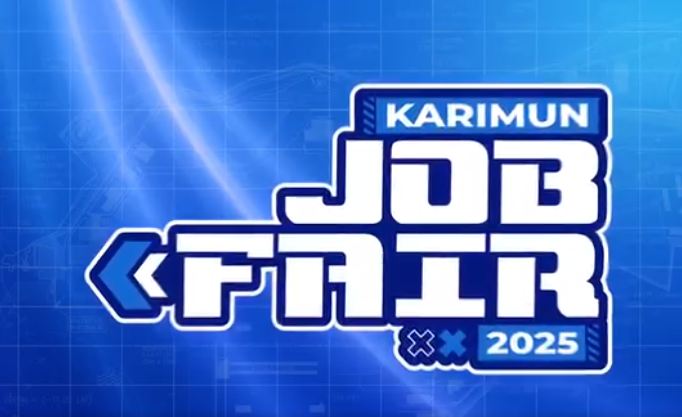Flyer Karimun Job Fair. (ft disperindkarimun)