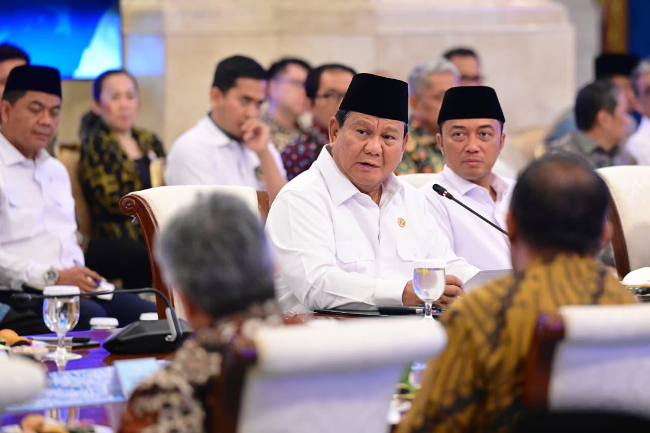 Presiden Prabowo Tegaskan Komitmen Persatuan lewat Silaturahmi Lintas Tokoh