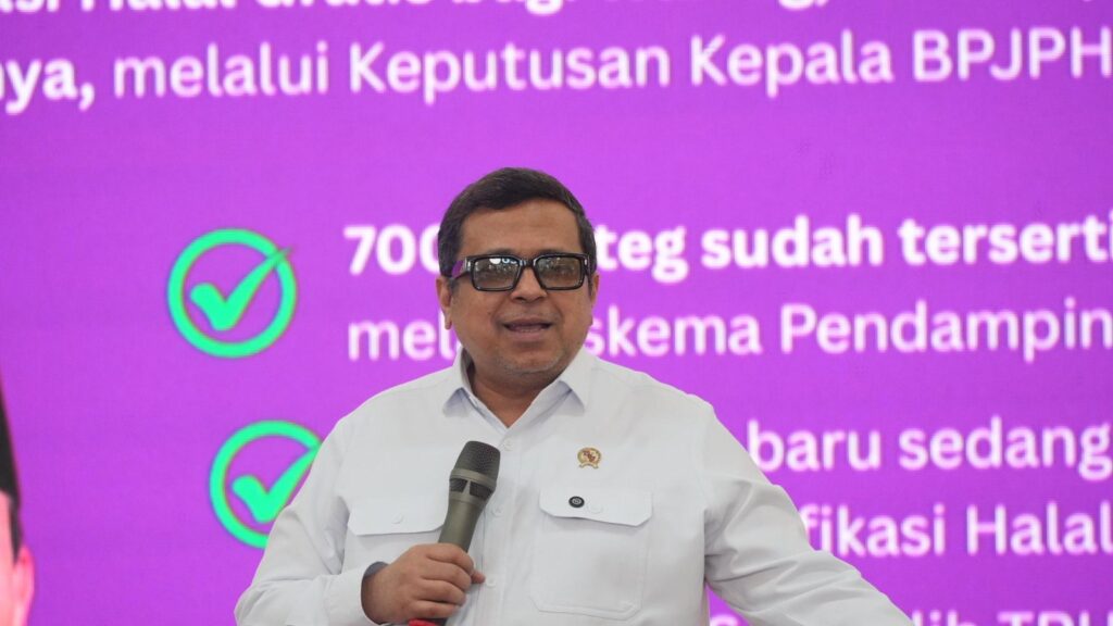 Kepala BPJPH RI Ahmad Haikal Hasan. (ft humas bpjph)