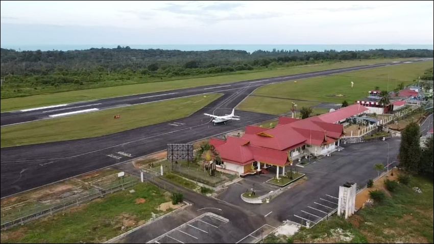 Bandara Dabo Singkep. (ft humasbandaradabo)