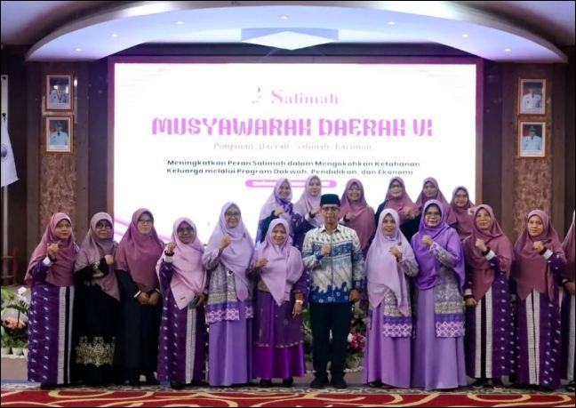 Kuatkan Peran Perempuan: Bupati Iskandarsyah Buka Resmi Musda VI PD Salimah Karimun