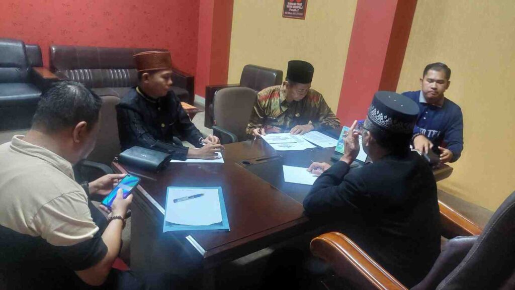 Rapat pembentukan Pansel BAZNAS di Tanjungpinang, pagi tadi. (Ft kominfotpi)