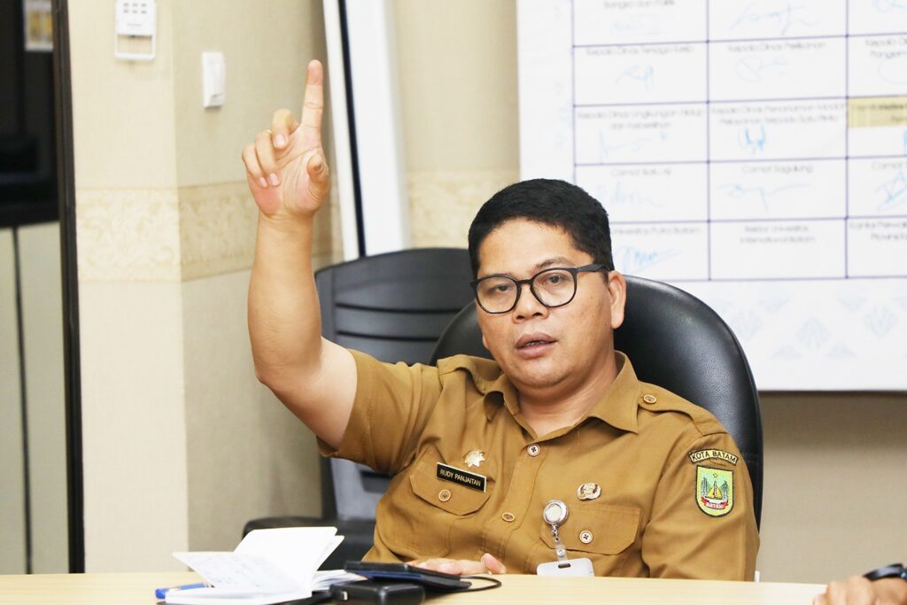Kadiskominfo Batam, Rudy Pandjaitan. (ft mcbatam)