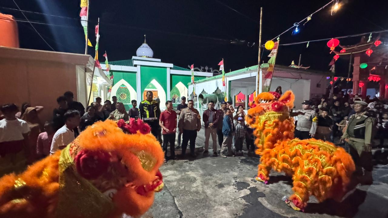 Perayaan Imlek 2026 Bertema “Harmoni Nusantara”, Kapolres Natuna Pastikan Pengamanan di Kota Tua Penagi Berjalan Kondusif