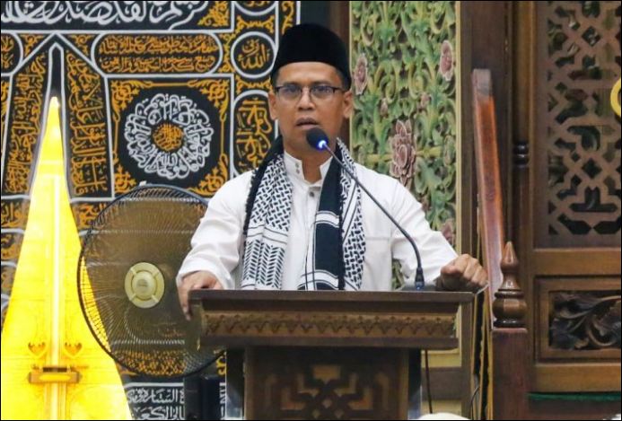 Safari Ramadan di Masjid Baiturrahman, Bupati Iskandarsyah Ajak Jemaah Doakan Kemakmuran Daerah