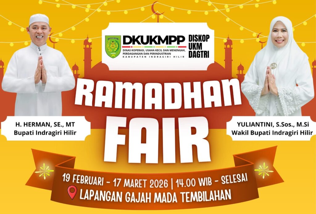 Flyer Ramadan Fair Pemkab Inhil. (ft kominfoinhil)