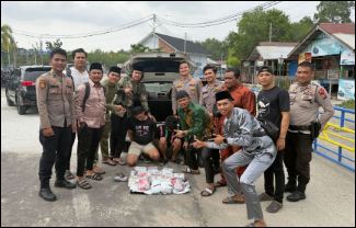 Polres Bengkalis Gagalkan Pengiriman 13 Kg Sabu ke Palembang, Dua Kurir Positif Narkoba Diringkus